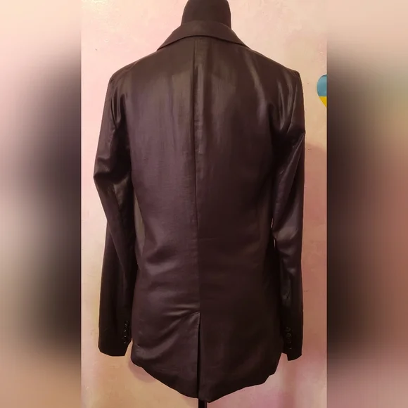 NWT Armani Exchange Sleek Black Blazer - Picture 5 of 5